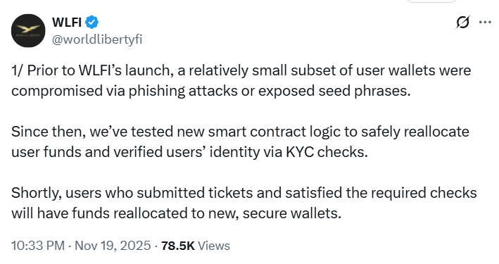 Le protocole crypto de la famille Trump accusé de figer les fonds d’utilisateurs image 0