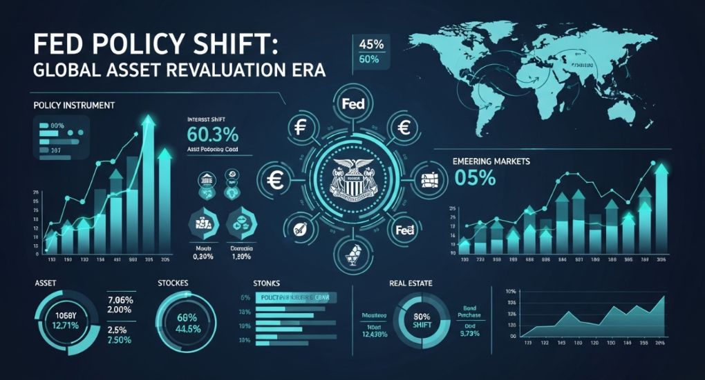 The Federal Reserve shifts its policy, ushering in a new era of global asset revaluation