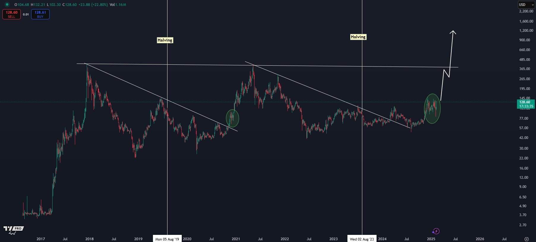 Trader Predicts Rallies to New All-Time Highs for Large-Cap Crypto, Says Altcoin Flashing Clean Setup image 0