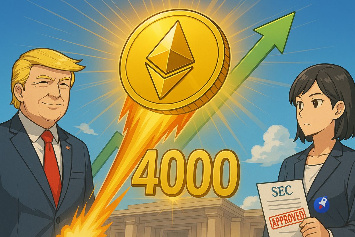 Prévision Ethereum : Les 4000 $ dépassés grâce à Trump et à la SEC, jusqu’où ira l’ETH ? image 1