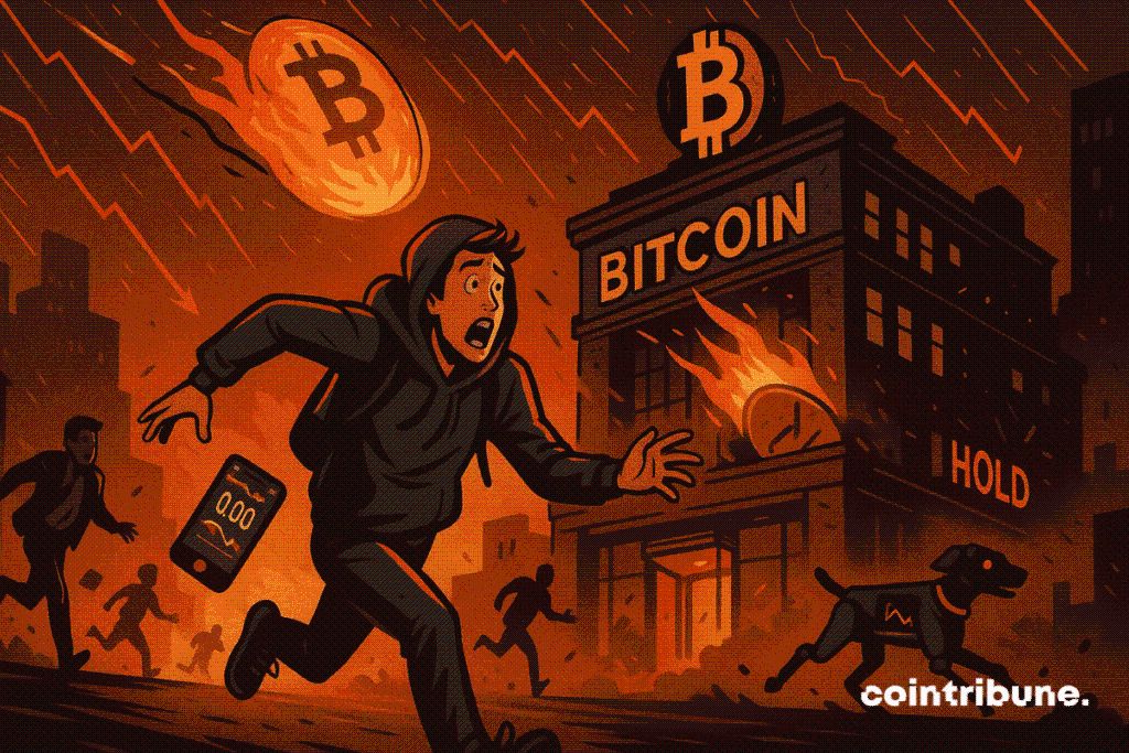 Capitulation massive des détenteurs de Bitcoin à court terme image 1