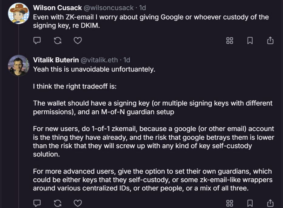 Vitalik Buterin ủng hộ tính năng đăng nhập tự động của Google image 0