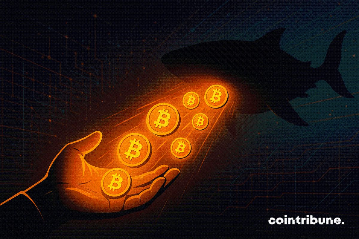 Les baleines achètent la baisse tandis que 62 000 BTC quittent les portefeuilles à long terme