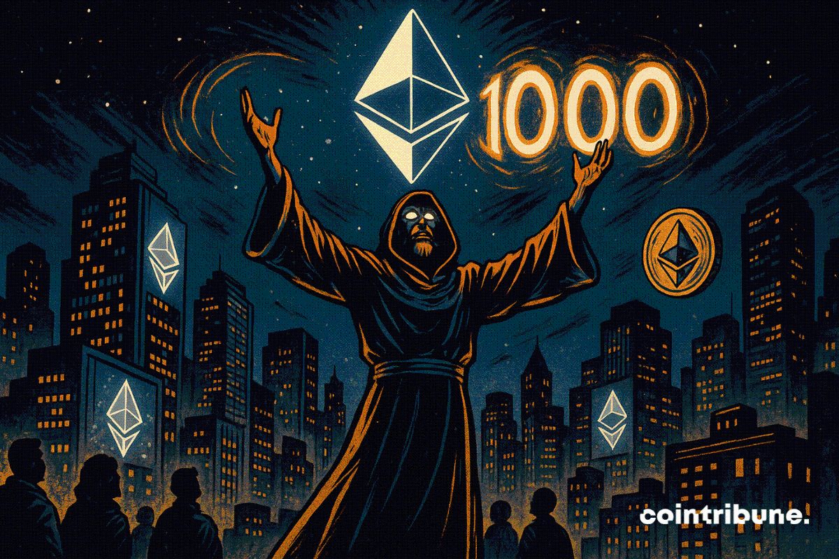 Crypto : Une prédiction place Ethereum à 10 000 $ !