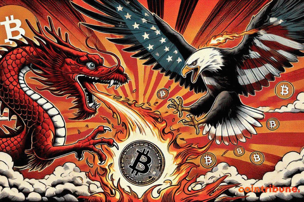 Pékin riposte aux États-Unis : Le Bitcoin repasse sous 100 000 $ image 1