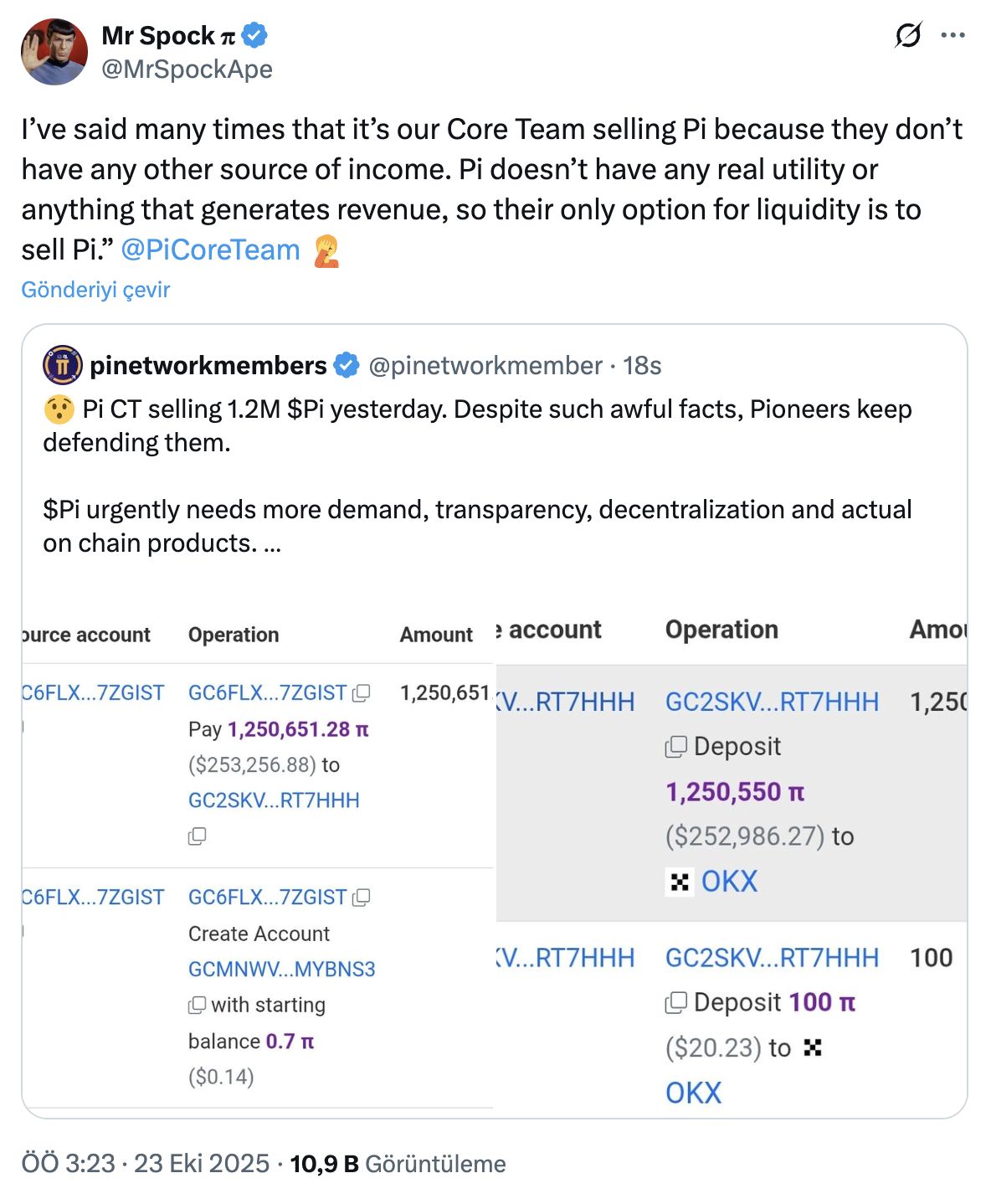 Pi Network Team Faces Controversy Over Alleged Coin Sales image 3