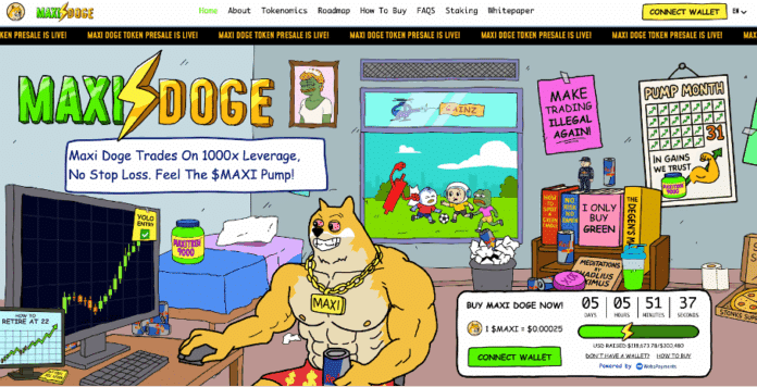 Maxi Doge Presale startet – Wale pushen $MAXI in wenigen Minuten über 100.000 Dollar image 0