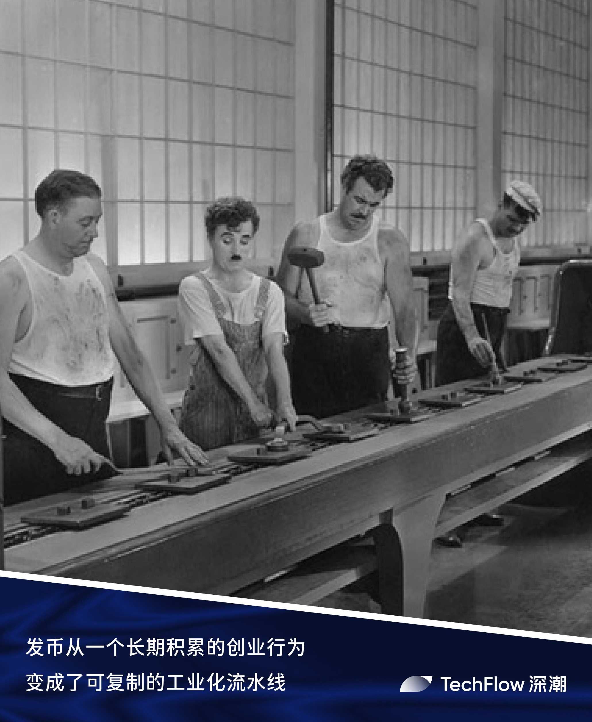 当发币变成流水线