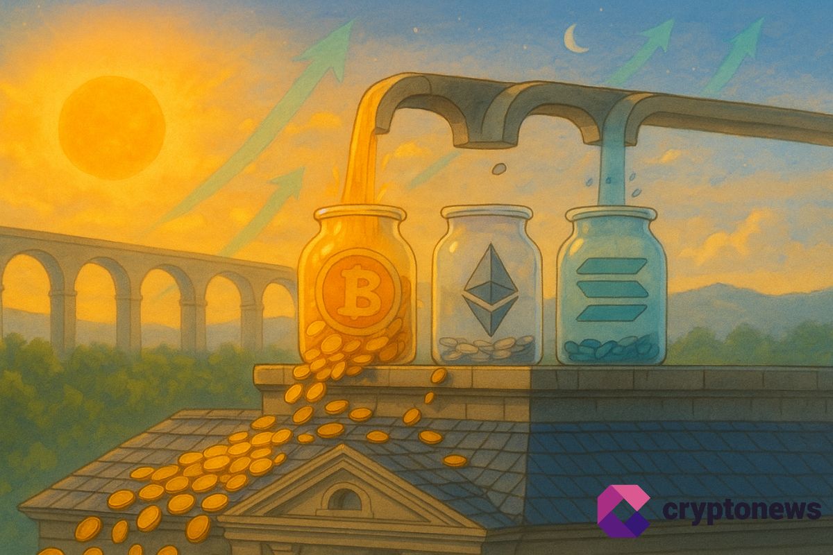 Bitcoin attire 524 M$ en un jour via les ETF, Solana résiste, Ethereum recule