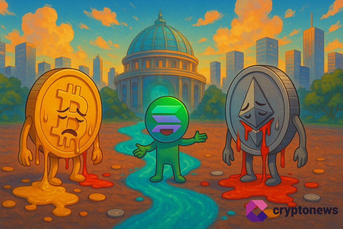 Les ETF BTC/ETH saignent mais Solana capte l’argent des “curieux”