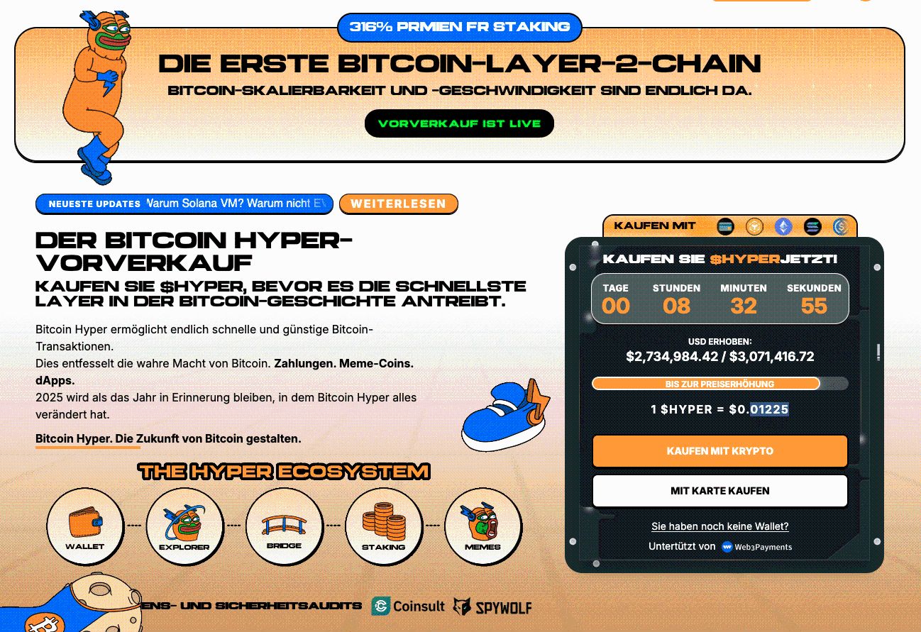 Krypto News: ETH wächst stärker als BTC und ein BTC-Layer2-Coin sammelt 300.000 USD in zwei Tagen ein image 5