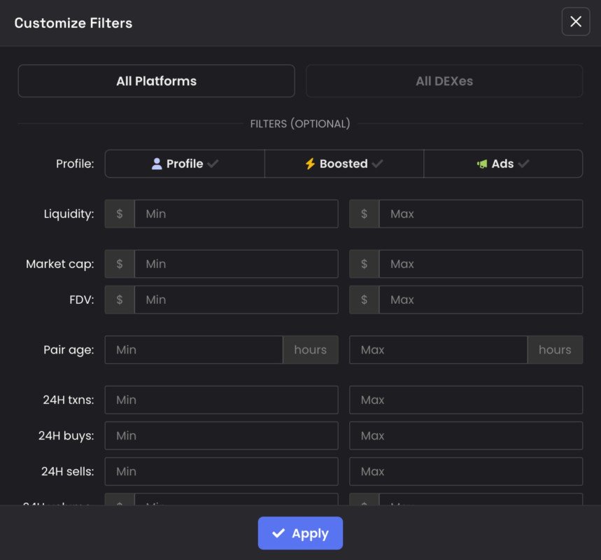 5 Cara Memanfaatkan DexScreener untuk Menemukan Pair Trading Baru Sebelum Viral image 1