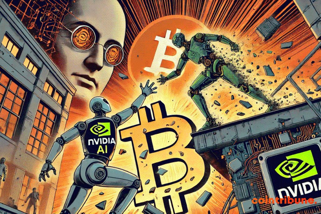 Nvidia s’écroule, mais voici pourquoi Bitcoin pourrait en profiter image 1