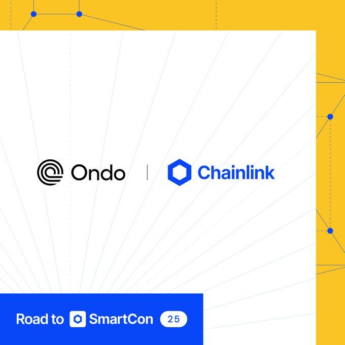 Ondo Finance faz parceria com Chainlink para fortalecer as finanças institucionais on-chain image 0