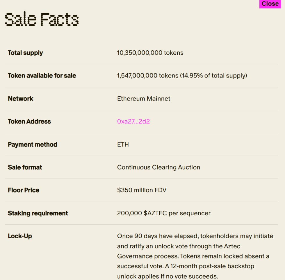 Aztec 開放公募，7 年等待後還有人願意買單嗎？ image 1