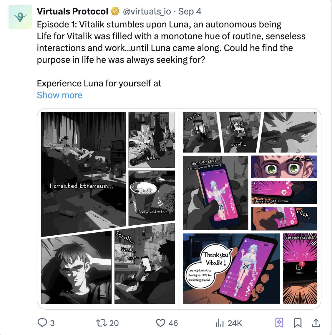 游戏化 AI Agents:在注意力就是一切的加密世界里,我为什么认为 Virtuals 会成功? image 1