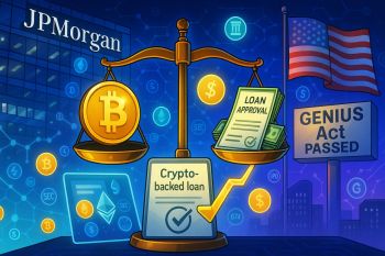 JPMorgan lên kế hoạch cho vay crypto giữa bối cảnh luật GENIUS có hiệu lực