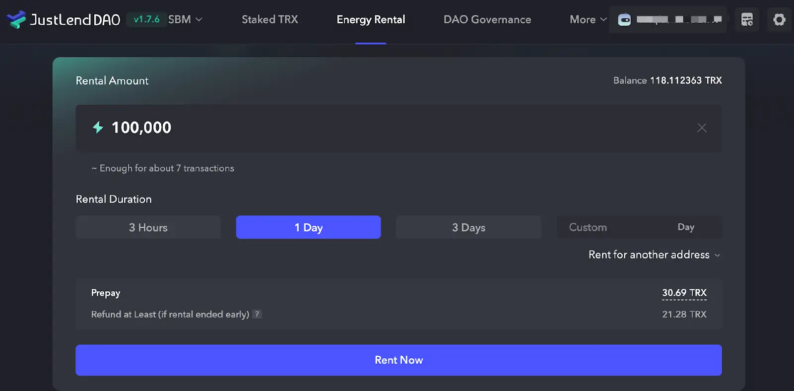 TRON 链资产收益教程 image 2