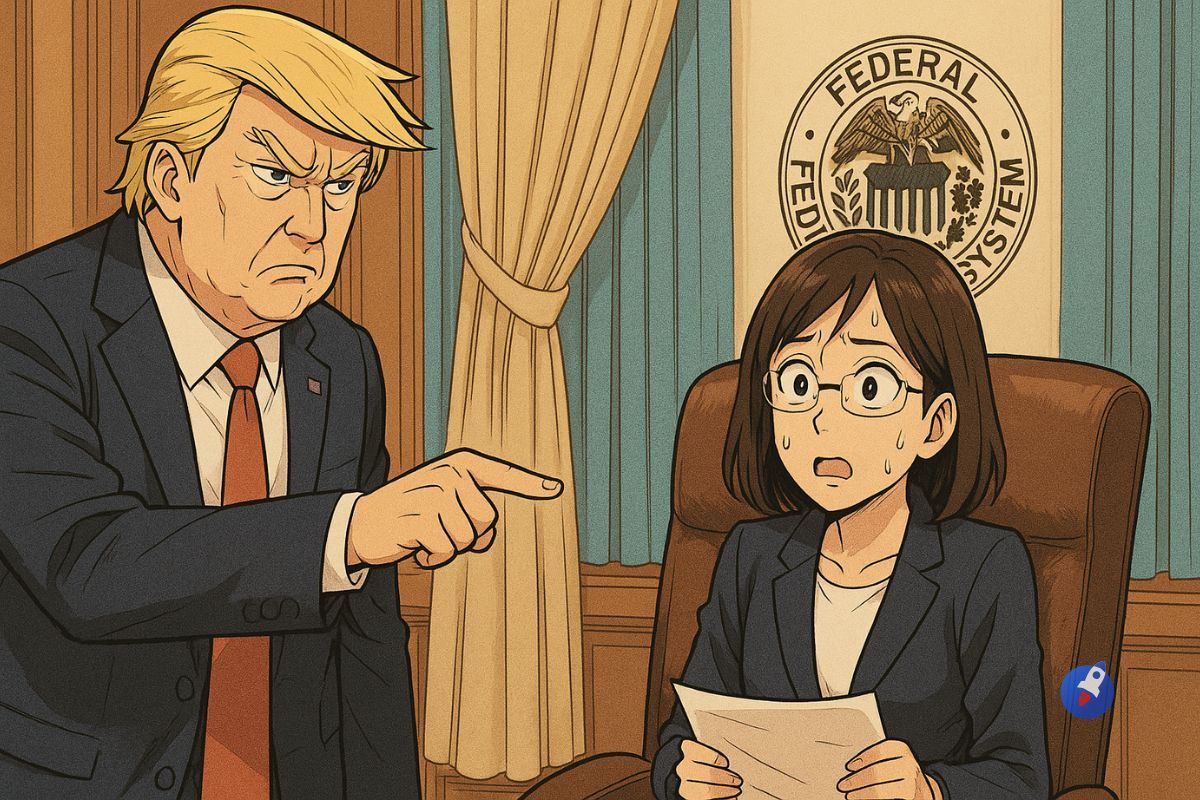 Trump vire une gouverneure de la Banque centrale : le chaos profite aux cryptos image 0