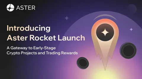 Aster presenta Rocket Launch: tu puerta de entrada a proyectos cripto en etapa temprana y recompensas por trading