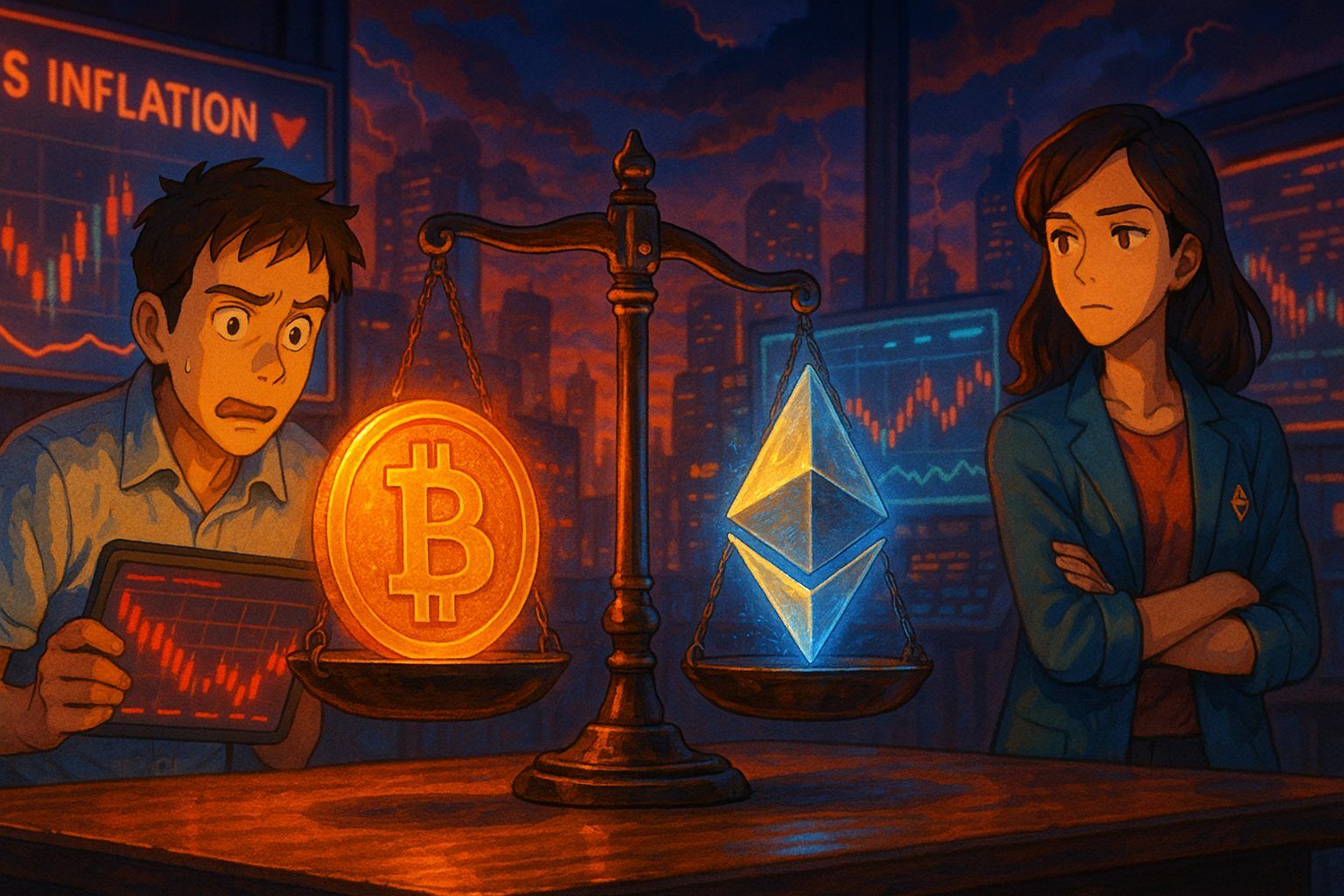 Marché crypto en alerte avant l’annonce cruciale de l’inflation US image 0