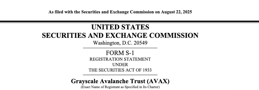 Grayscale Ajukan ETF Spot Avalanche ($AVAX) ke SEC, Siap Masuk Bursa Nasdaq