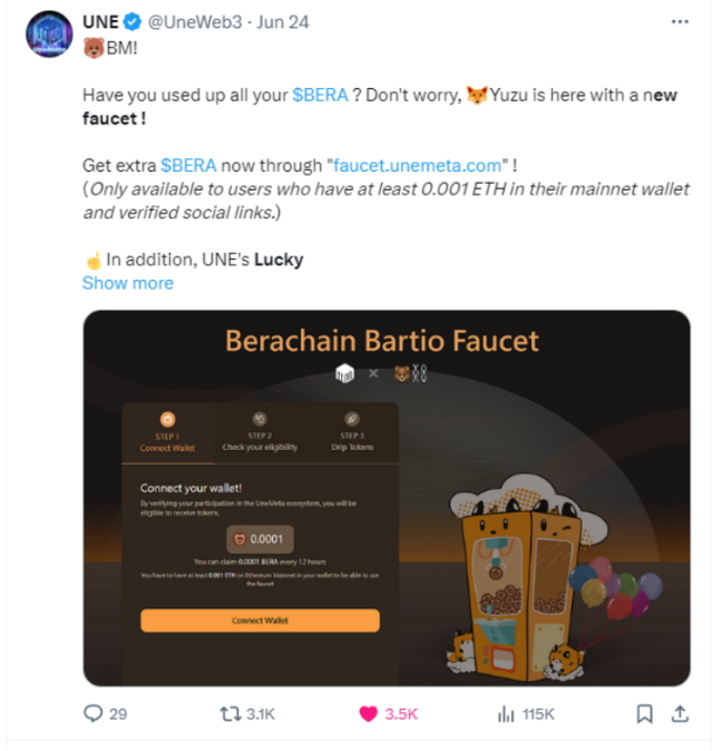 UneMeta 与 BNB Chian 大转盘撸毛攻略 image 11