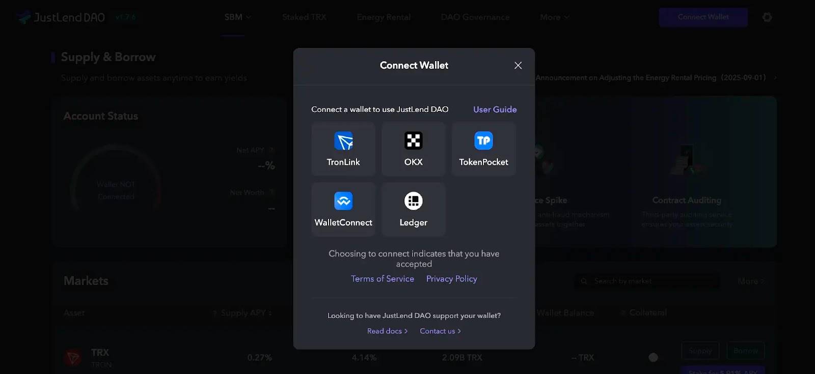 JustLend DAO能量租赁教程|能量租赁费率重磅下调至8%,波场TRON全面降费助力用户低成本参与生态爆发