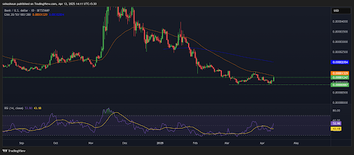 BONK Price Gains Momentum Bulls Push for Breakout Above Key Levels image 0