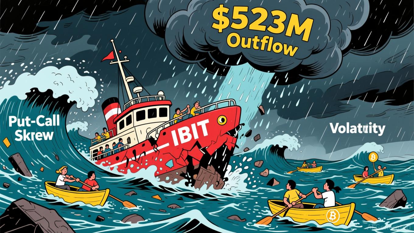 Bitcoin News Today: Bitcoin ETFs See $523M Outflow as Investors Weigh Fear Against Long-Term Strategies