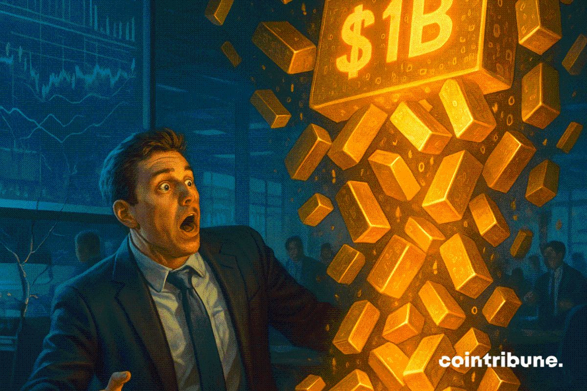 Tokenized Gold Crosses $1 Billion in Daily Trading Volume