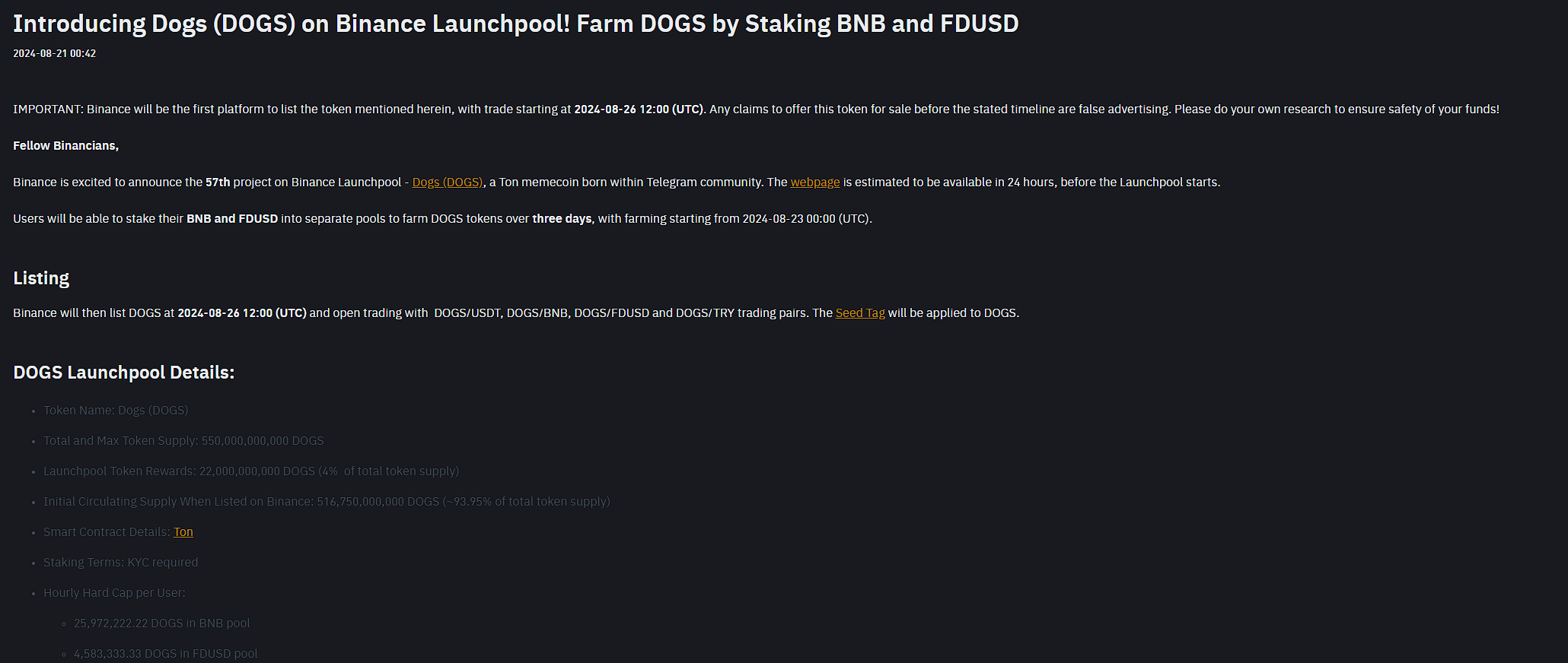 TON生态DOGS空投即将来临，市值有望超Notcoin，头部交易所上演抢用户大战 image 3