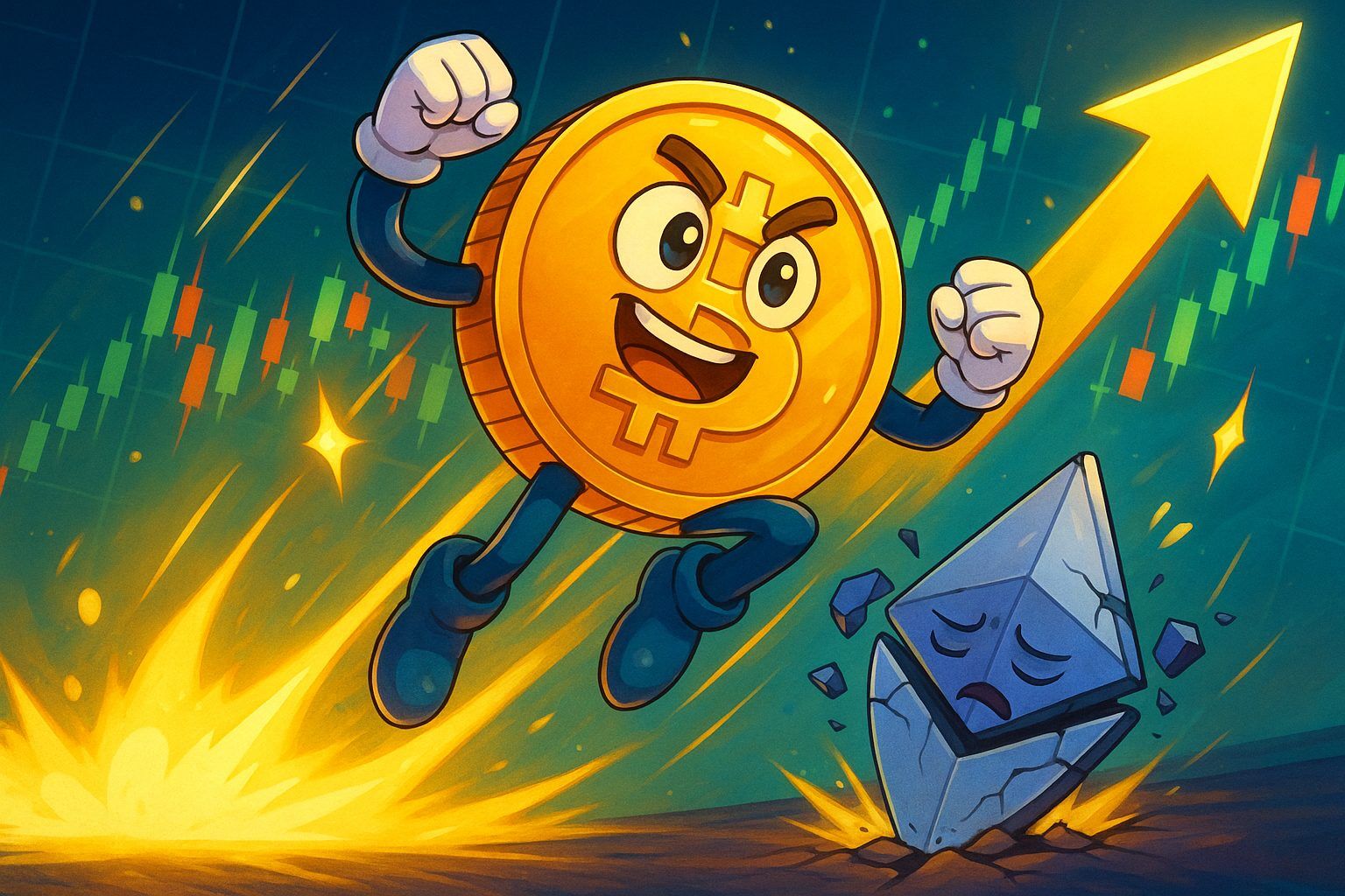 Jour de vérité : 4 Mds $ d’options expirent et Bitcoin écrase Ethereum sur les signaux haussiers image 0