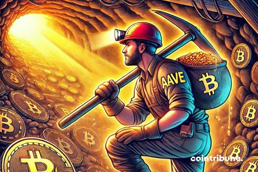 Mining Bitcoin : Le projet fou d’Aave qui fait rêver…ou trembler image 1