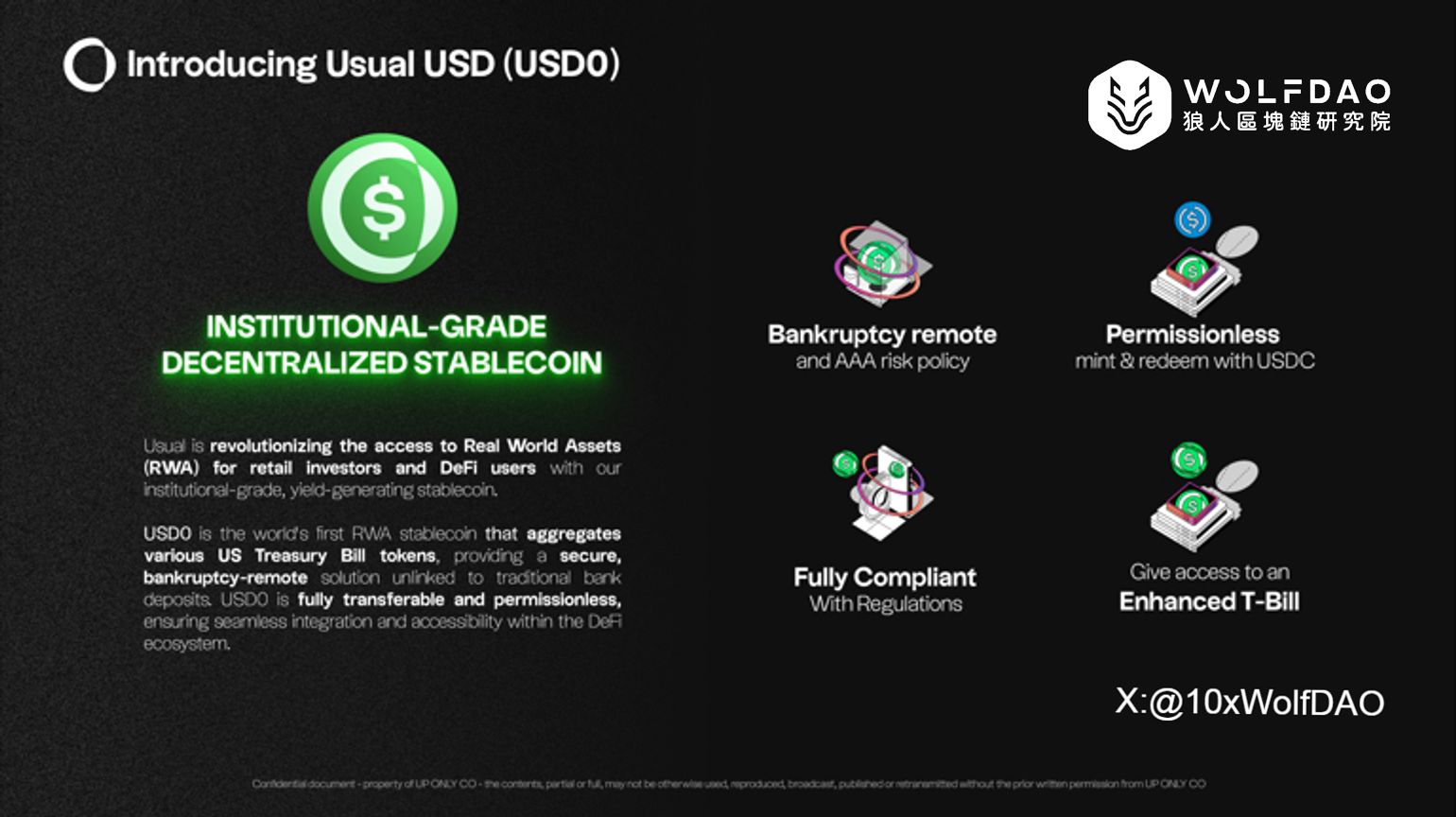 新稳定币USD0强势登场，为何敢喊 “干掉 Tether”？ image 0