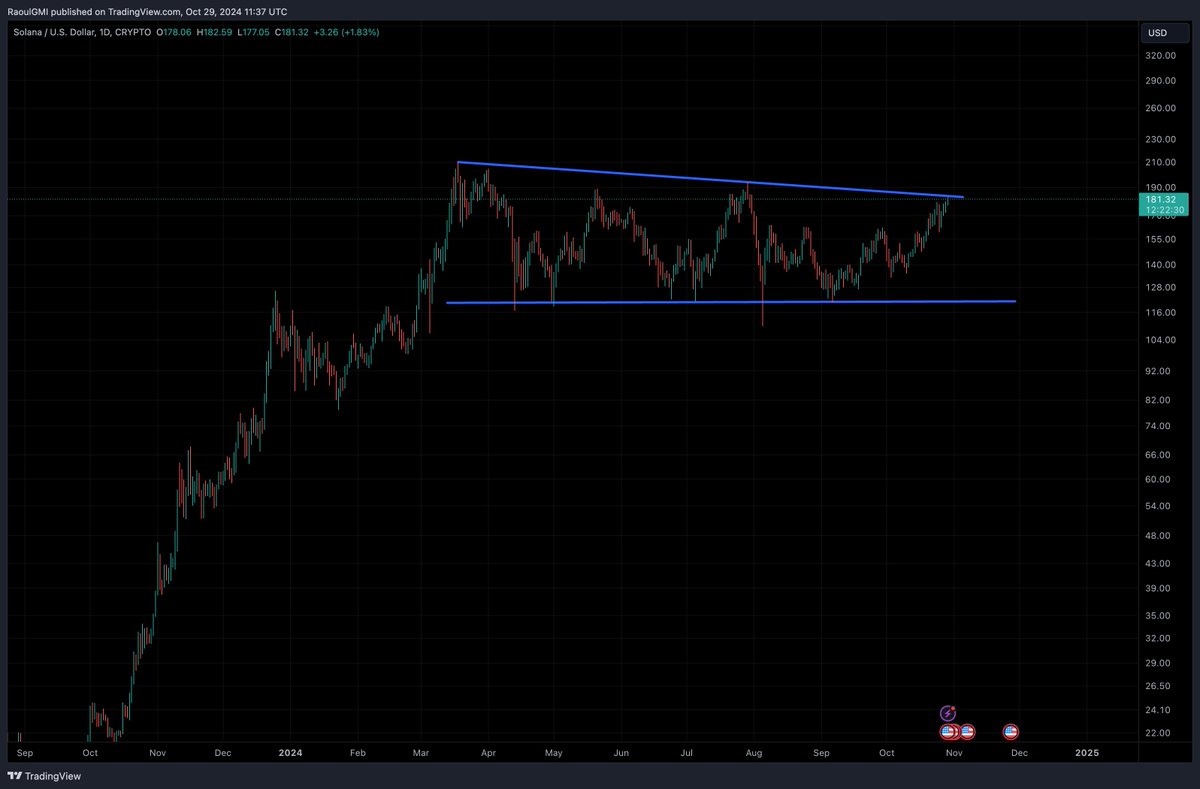 Solana Hitting This Price Will Be Final Confirmation Crypto in Parabolic Phase: Macro Guru Raoul Pal image 0