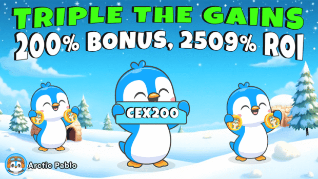 Pudgy Penguins Forecast Bright as Arctic Pablo Coin’s 10761% ROI Fuel $3.65M Presale: Best New Meme Coins for Exponential Returns