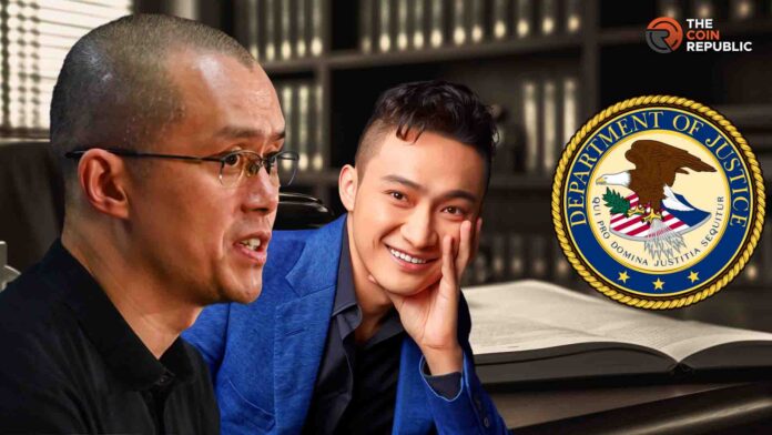 Основатель Binance CZ отрицает, что дает показания против Джастина Суна в рамках сделки с Минюстом.