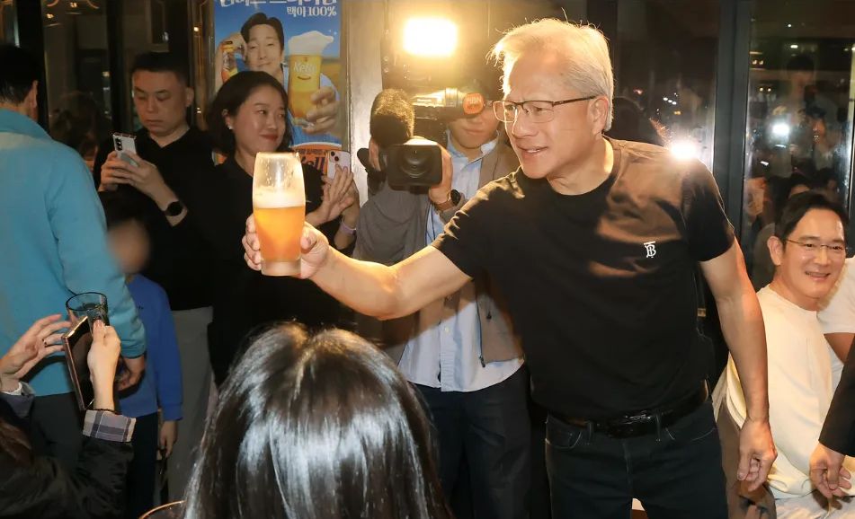 Jensen Huang's fried chicken meal sends Korean "chicken stocks" soaring