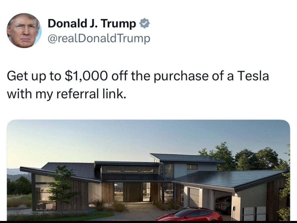 Which Tesla Did Trump Buy? Time to Buy $TSLA Again, Or Did Elon F Up image 0