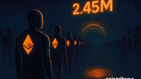 Ethereum-Validator-Warteschlangen steigen, während 2,45 Millionen ETH in der Ausstiegswarteschlange stehen