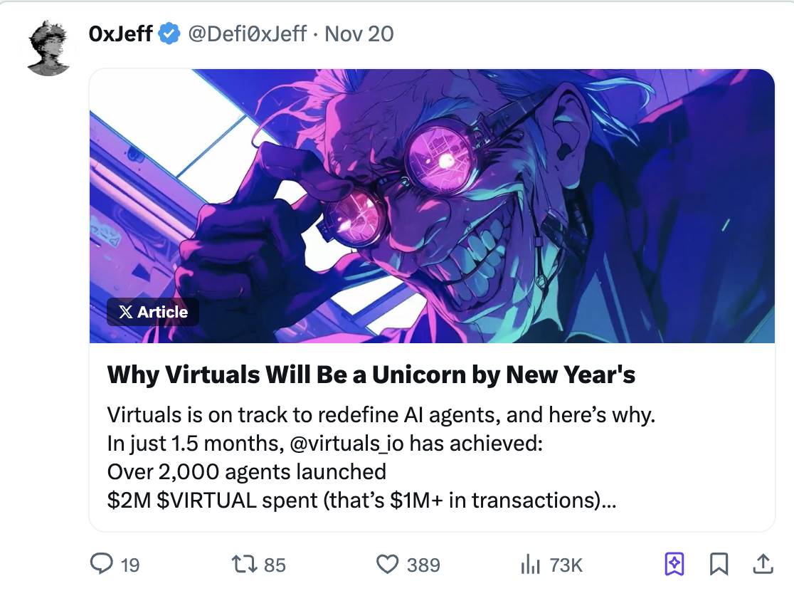 Luna vs Eliza 谁主沉浮？一文带你走近 AI 代理赛道生态之战 image 1