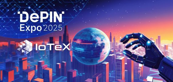 Модульная платформа DePIN IoTeX подтверждает участие в DePIN Expo 2025