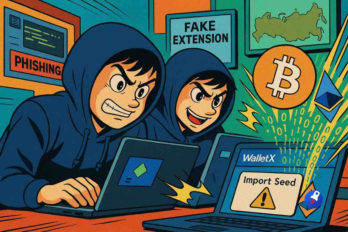 Des hackers russes volent 1 million avec de faux wallet Metamask image 1