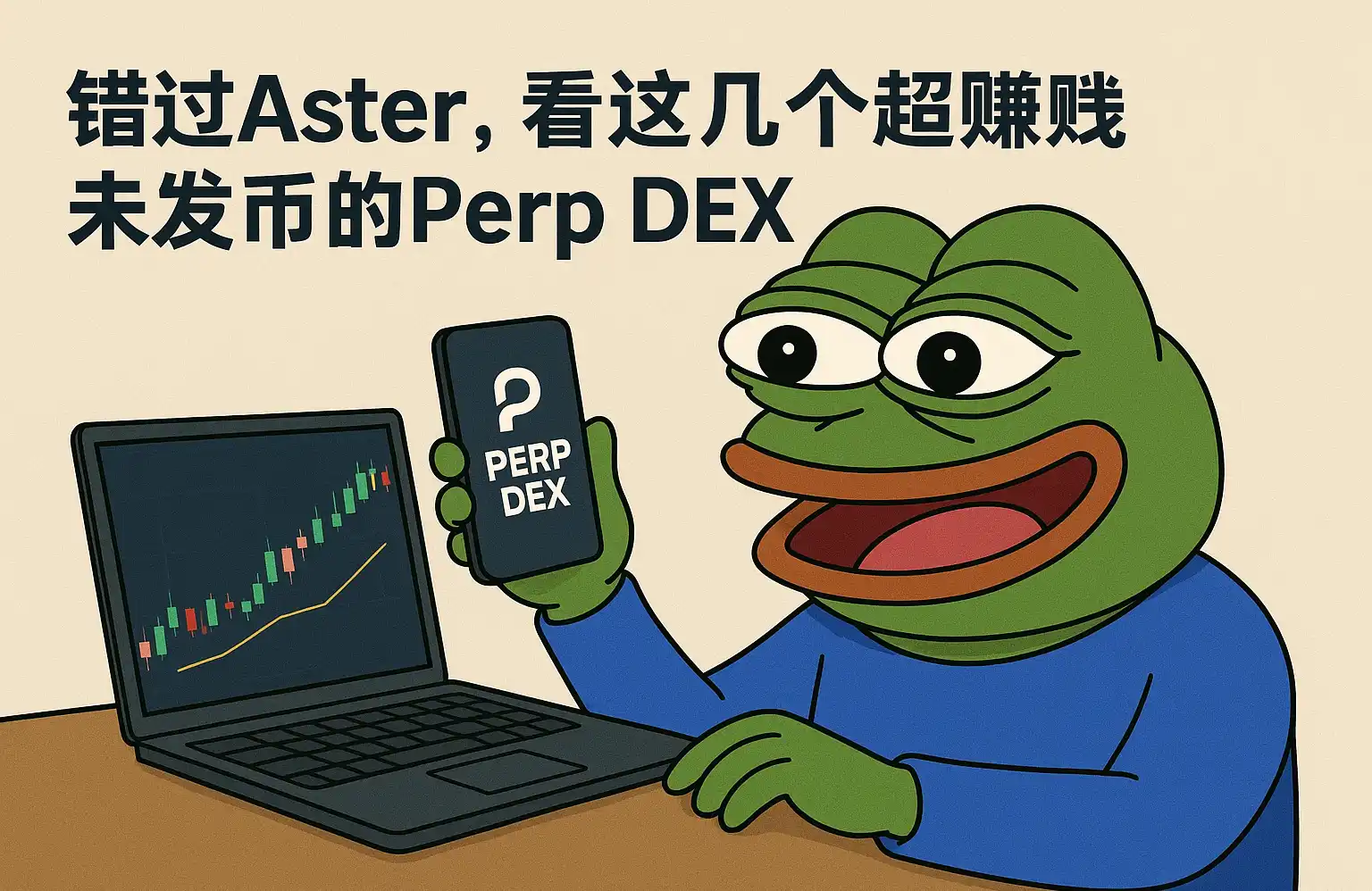 錯過Aster，看看這幾張超賺錢未發幣的Perp DEX