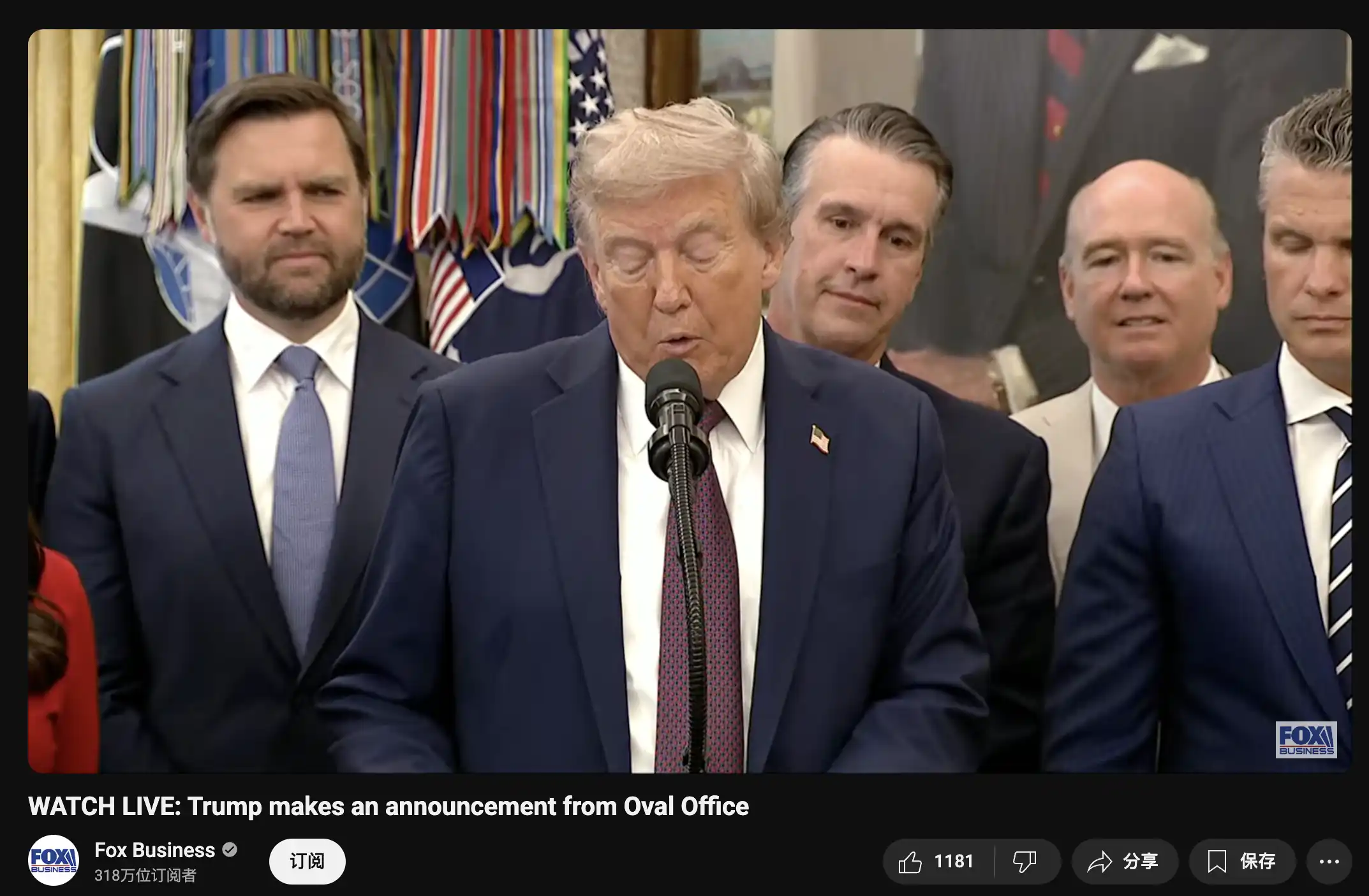 Trump Appears Live at White House Press Conference, Dispelling Speculation About His Health