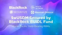 BlackRock's BUIDL fund backs Mountain Protocol's wUSDM stablecoin