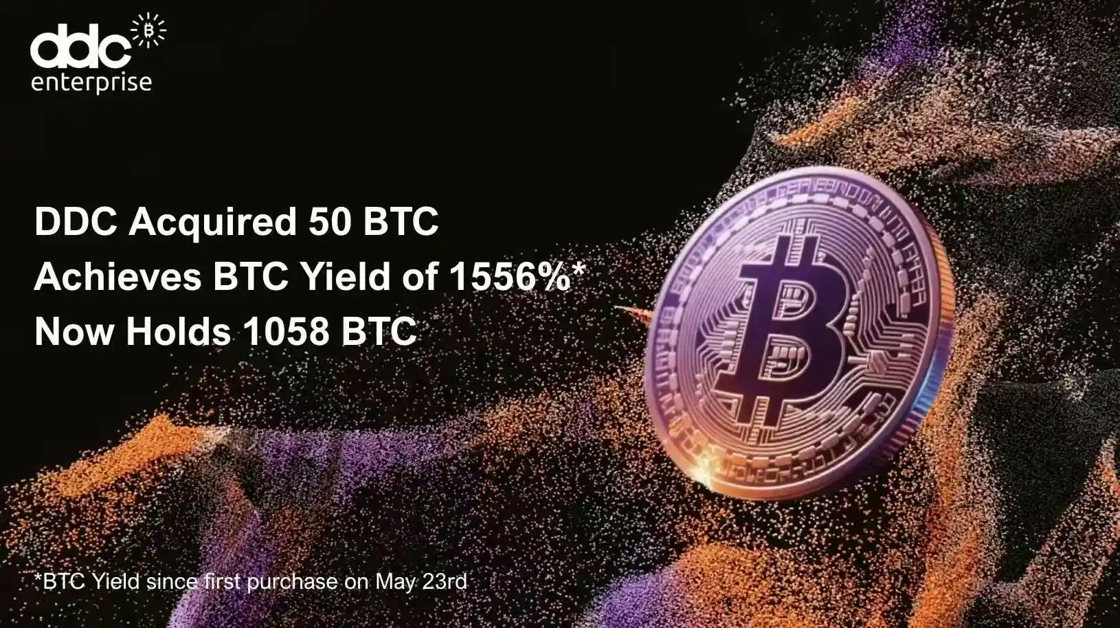 DDC Enterprise has once again increased its Bitcoin holdings by 50 coins, reinforcing its robust and strategically strong treasury position. image 0