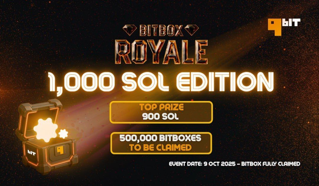 BitBox Royale：1000 SOLエディションのギブアウェイ！