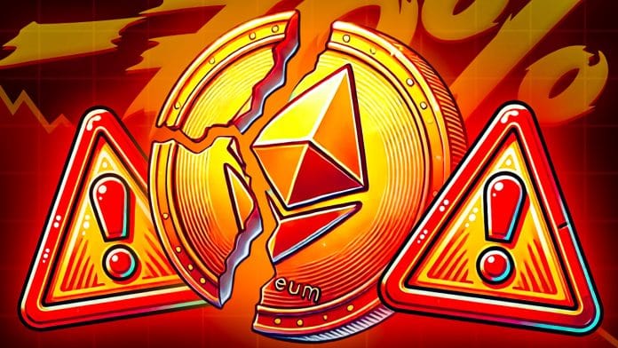Ethereum-Crash sorgt für Millionenverluste in nur wenigen Tagen image 0
